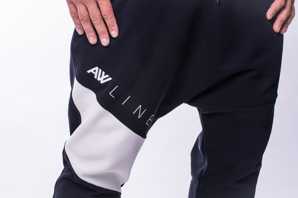 Спортивные брюки DROP CROTCH PANTS 729