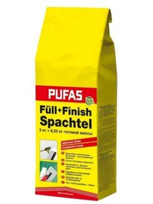 ШПАТЛЕВКА ЗАПОЛНЯЮЩАЯ PUFAS FULL+FINISH 5КГ