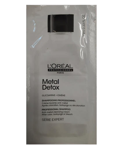 Пробник - Очищающий крем-шампунь L`oreal Serie Expert Metal Detox Shampoo 10 мл