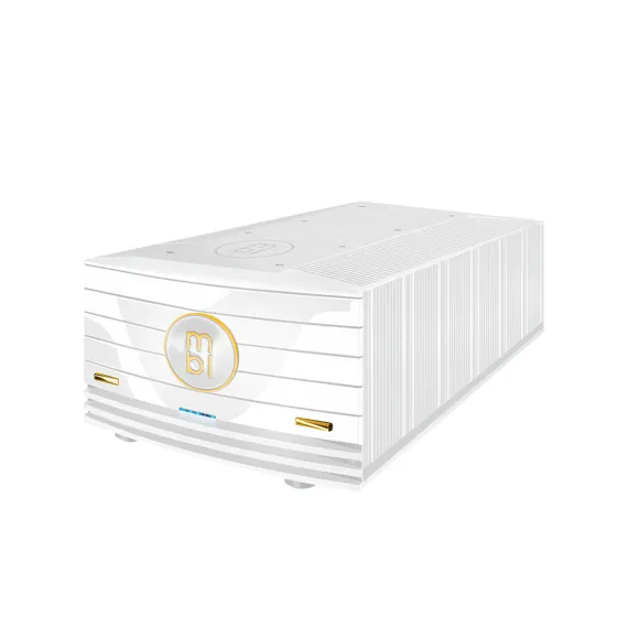 MBL 9011 Mono Stereo Power Amp Piano White Gold