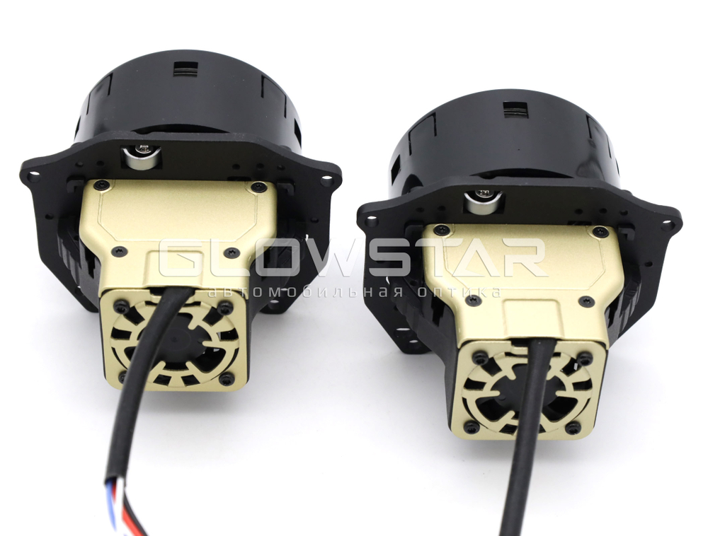 Билед модули Aozoom МИНИ-Q1 3.0 дюйма, 2 чипа, 5500K, 12V, 53W/62W, крепление 3R (комплект, 2шт)
