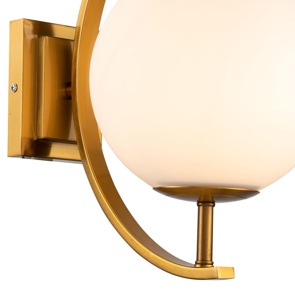 Настенный светильник Cascade brass