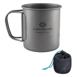 Титановая кружка Сook and Escape CA2008 375 ml titanium cup