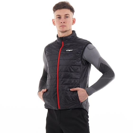 ЖИЛЕТ УТЕПЛЕННЫЙ DRAGONFLY VEST 100 BLACK 2023