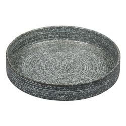 Тарелка с бортом d 25 см h4,5 см глазурь Glossy Stone Untouched Taiga P.L. Proff Cuisine [1]