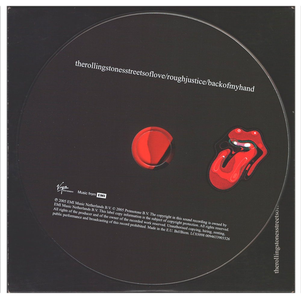 The Rolling Stones / Streets Of Love / Rough Justice / Back Of My Hand (CD Single)