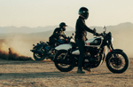 Royal Enfield Shotgun 650 Stencil White (Premium)