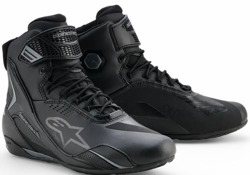 Купить Мотоботы Мотокроссовки Alpinestars Faster-4 Drystar / Черно-серый