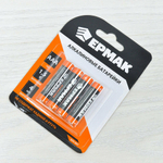 Батарейка Ермак R6 ААА (4шт), щелочная