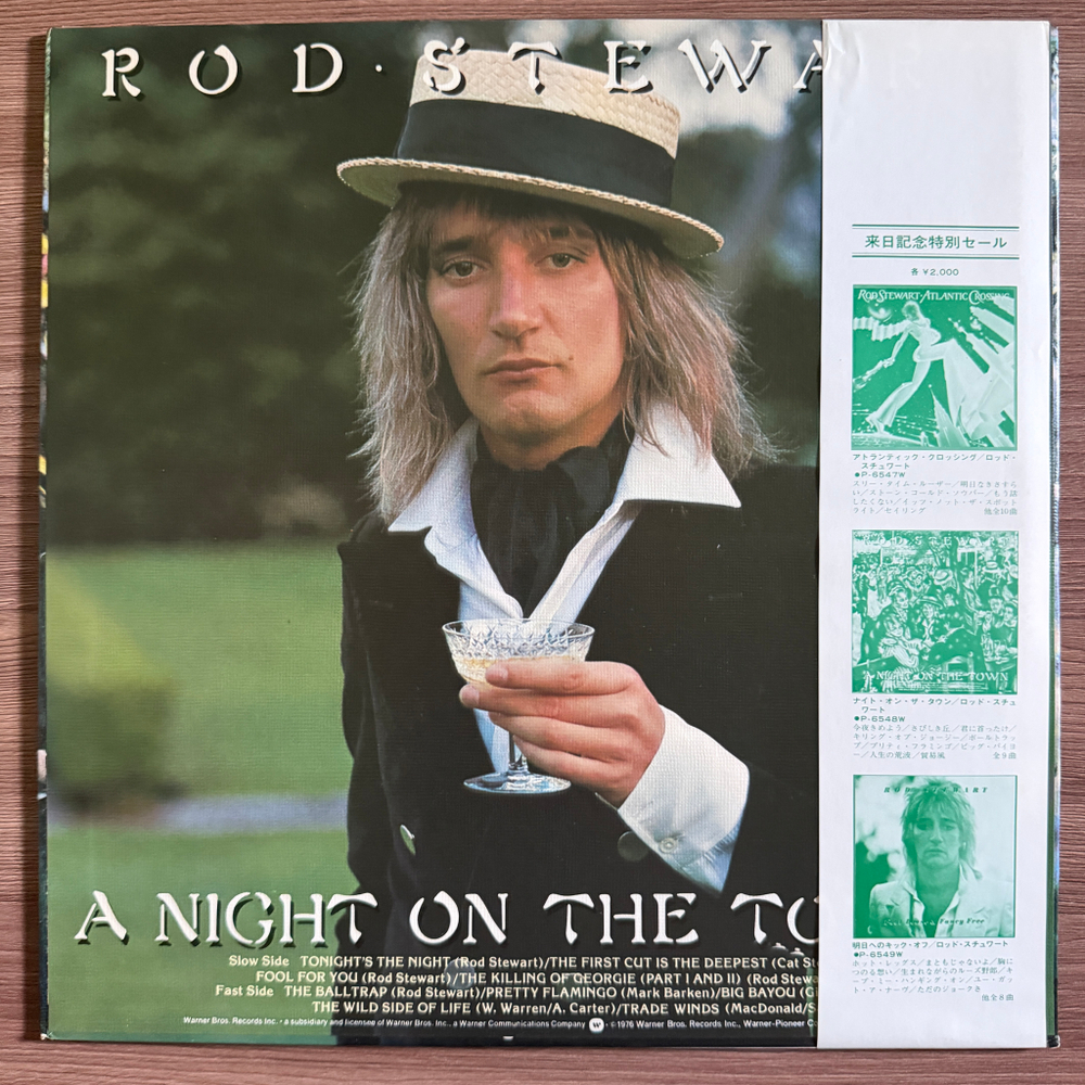 Виниловая пластинка Rod Stewart ‎– A Night On The Town LP