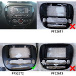 Магнитола для KIA Soul 2 2014-2019 (климат, рамка матовая) - Parafar PF526T2RN2K на Android 13, Быстрая, QLED+2K, CarPlay, 4G SIM-слот