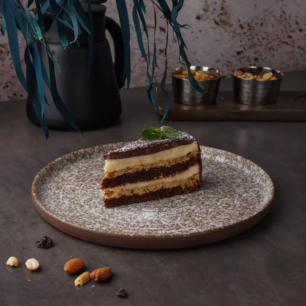 Тарелка с бортом Untouched Taiga 23*1,5 см P.L. Proff Cuisine