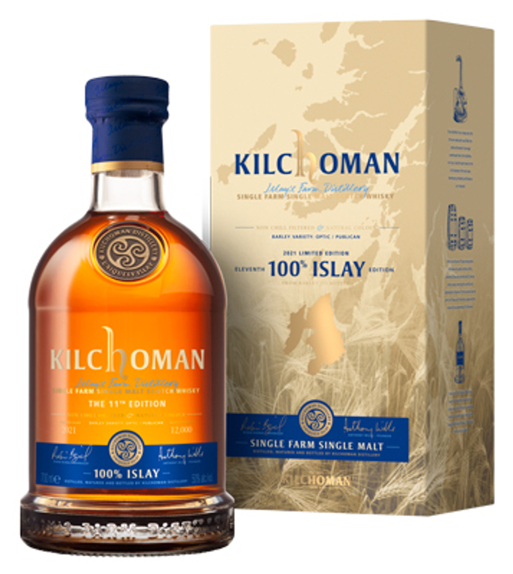 Виски Kilchoman 100% Islay 50% 0,7 л