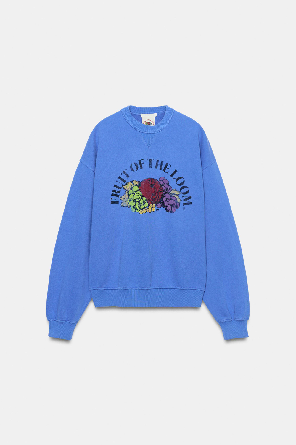ТОЛСТОВКА С ЭФФЕКТОМ ПОТЕРТОСТИ FRUIT OF THE LOOM™ — ZARA