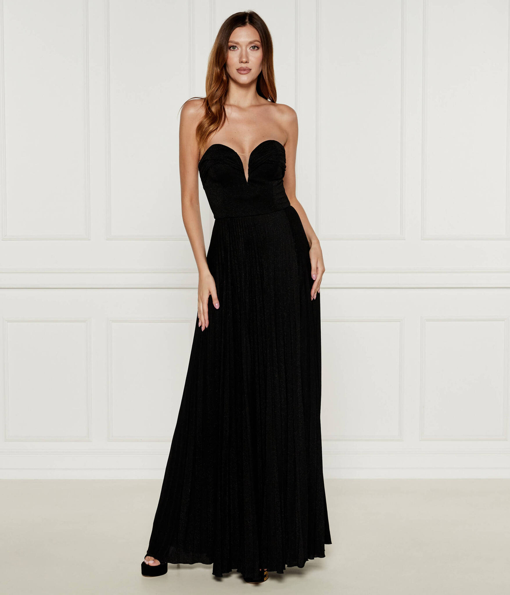 Платье с ремешком Elisabetta Franchi - черный(AB62847E2)