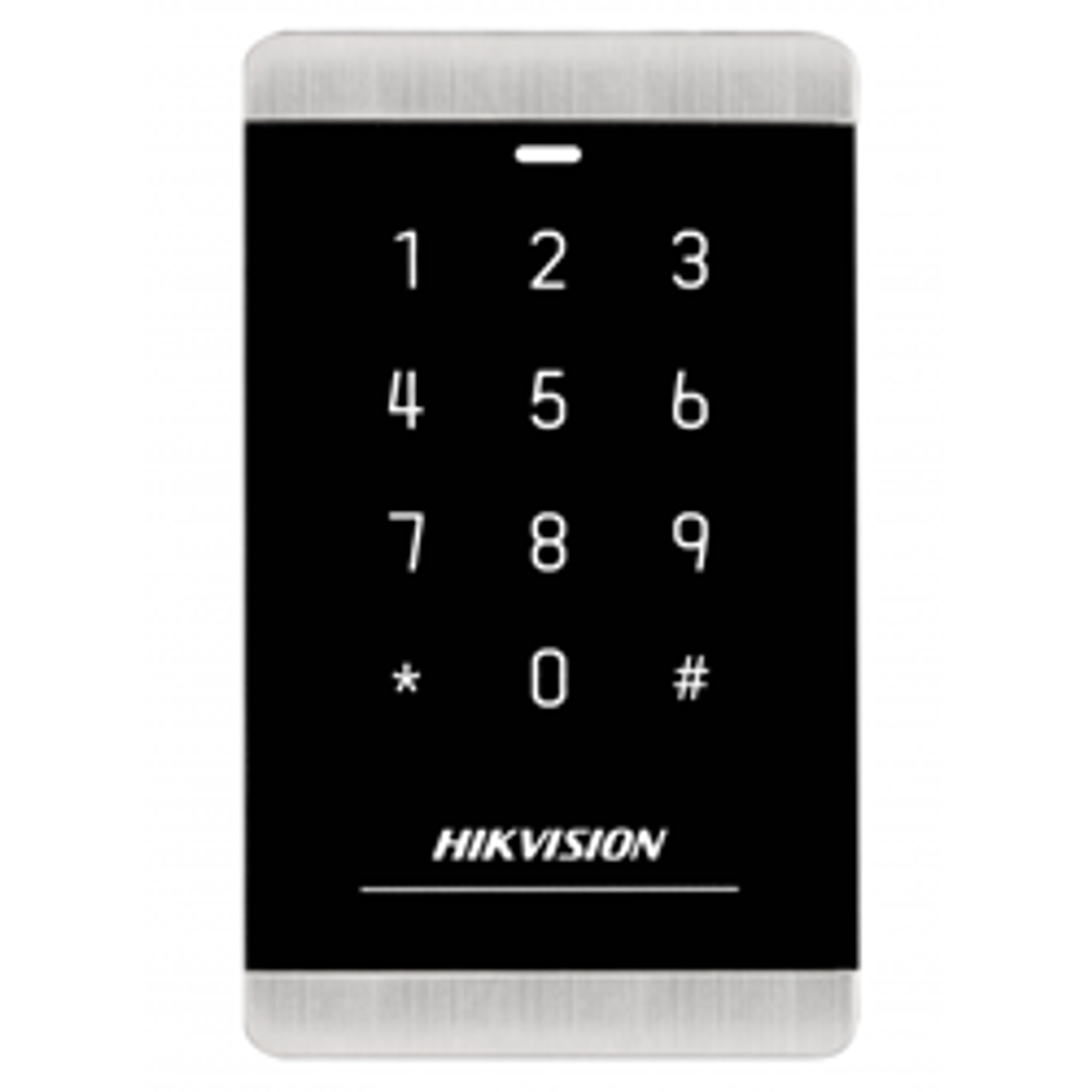 Считыватель карт Mifare с сенсорной клавиатурой Hikvision DS-K1103MK