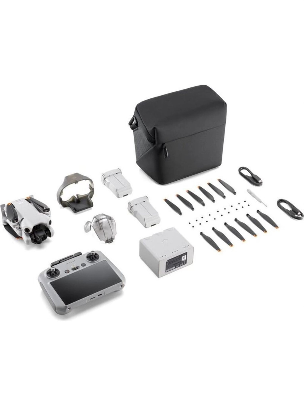 Квадрокоптер DJI Mini 4 Pro Fly More Combo Plus (DJI RC 2)