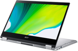 Ноутбук Acer Spin 3 SP314-54N-58C3 14;(1920x1080)IPS/ i5-1035G4(1.1ГГц)/ 8Гб/ 256Gb SSD/ UHD Graphics/ Win10 Pro/ Серебристый NX.HQ7ER.002