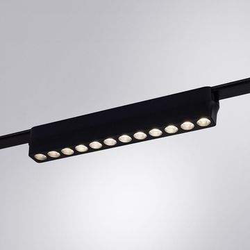 Магнитный трековый светодиодный светильник 12W 4000K A6154PL-1BK чёрный Rapid Arte Lamp