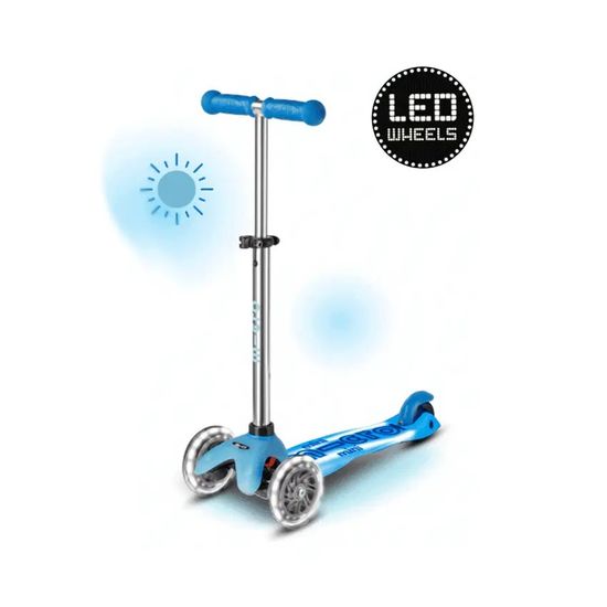 Самокат Maxi Micro Deluxe Glow Plus LED