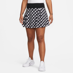 Женская теннисная юбка Nike Dri-Fit Club Regular Printed Skirt Women - Black, White