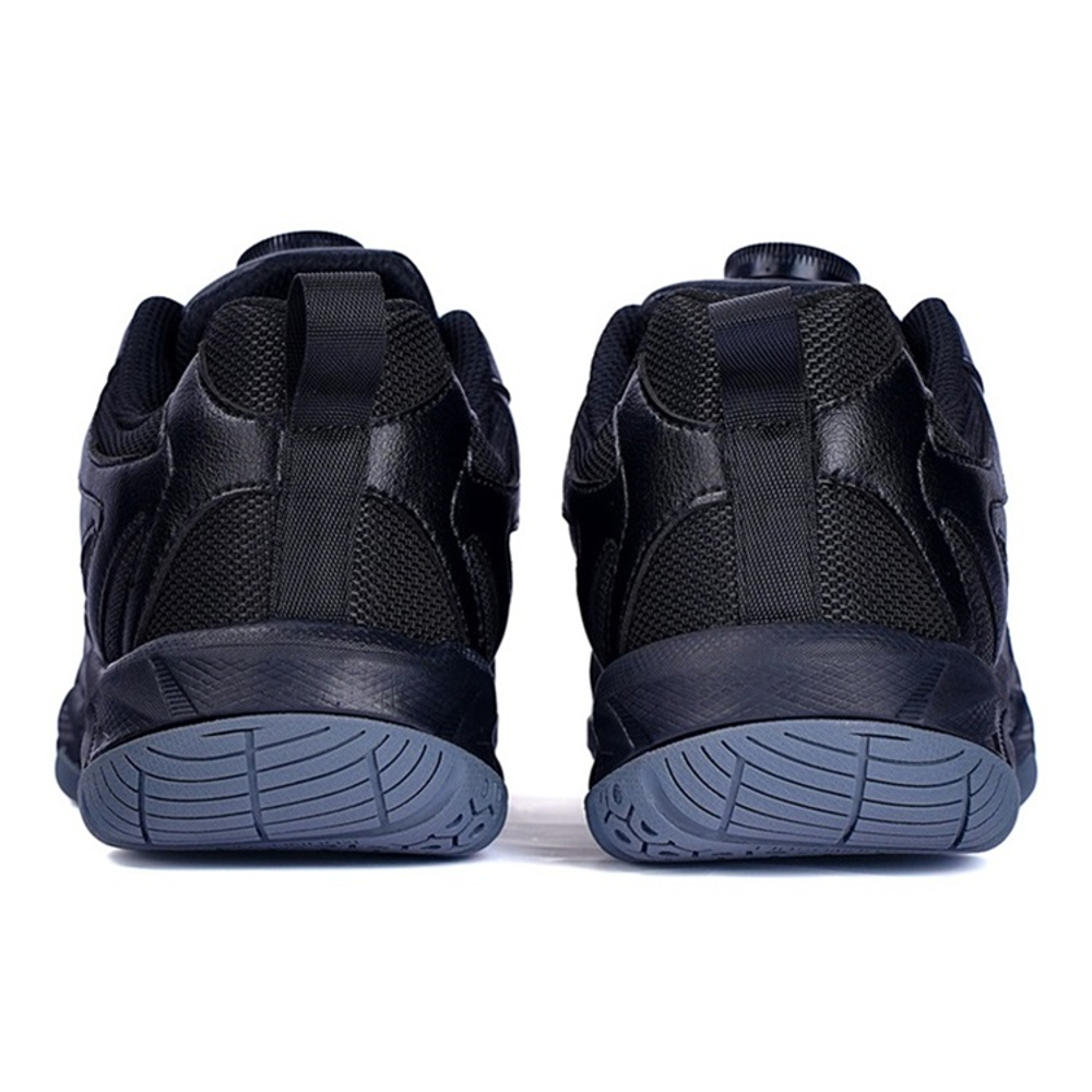 VOIT Abrasion Resistant Breathable Slip Resistant Low top Training Shoes Unisex Black Gray