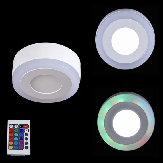 Точечный светильник 60503-9.0-001TM LED3+3W WH/DL+RGB Reluce