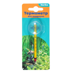 NARIBO Термометр стеклянный тонкий на присоске, 8см