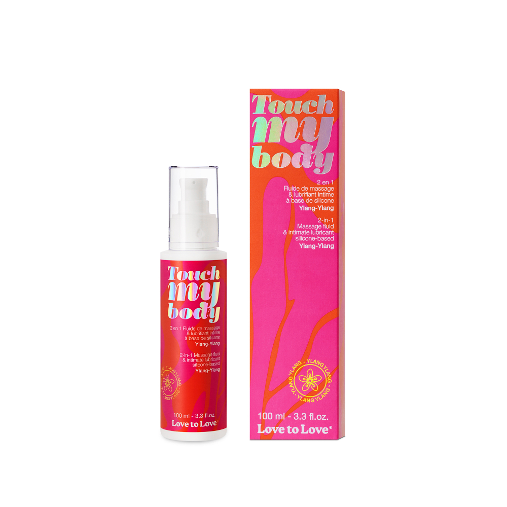 Силиконовый лубрикант 2в1 Love to Love TOUCH MY BODY Иланг-иланг 100мл