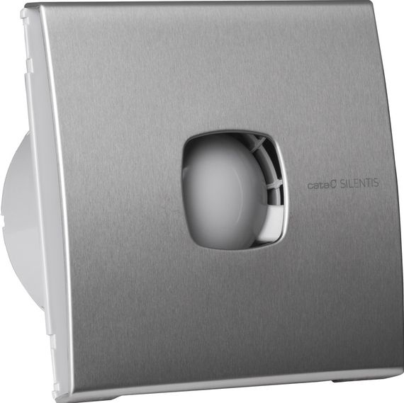 Вентилятор накладной Cata Silentis inox 12 Timer (таймер)