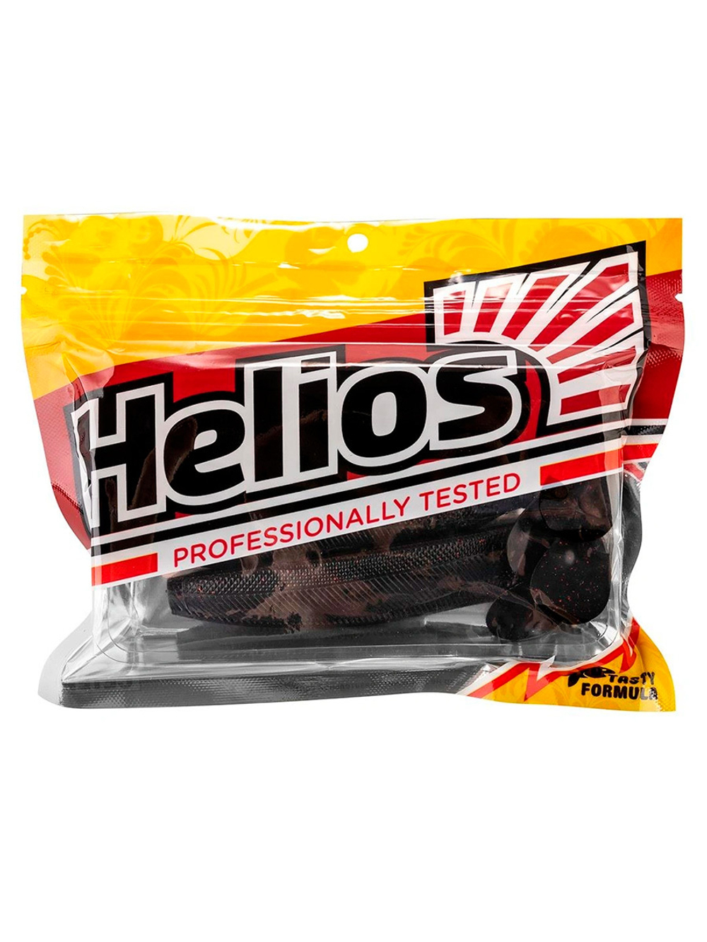 Виброхвост Helios Trofey 5.5"/14см Red Lemon 4шт. (HS-25-050)