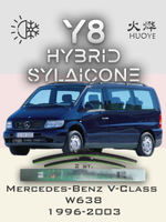 Щетки стеклоочистителя HUOYE Y8 650/550 мм на MercedesBenz VClass | Hook/J-Hook