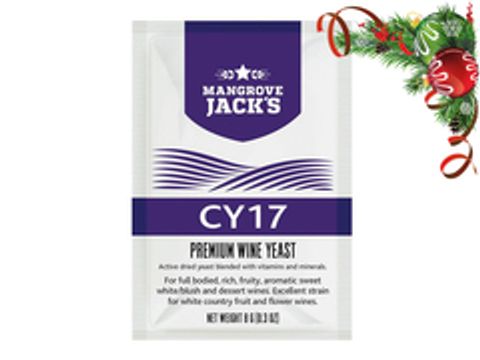 Дрожжи винные Mangrove Jack`s CY-17 8г