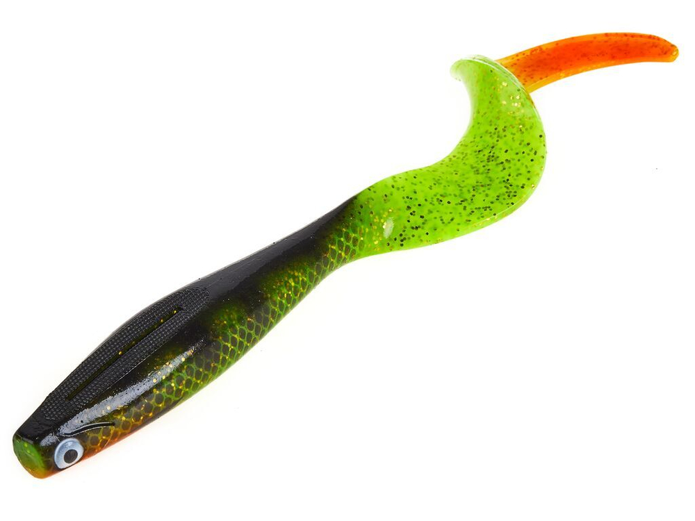 Виброхвост LJ 3D Series Kubira Fire Tail 9" (22,8 см), цвет PG41, 1 шт.