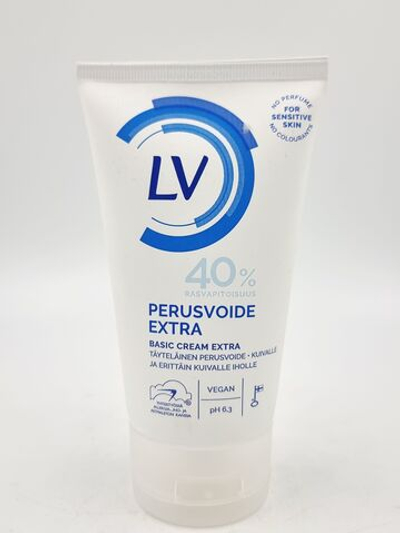 LV Интенсивный питательный крем для тела 40% (для очень сухой кожи), 150 мл (из Финляндии)