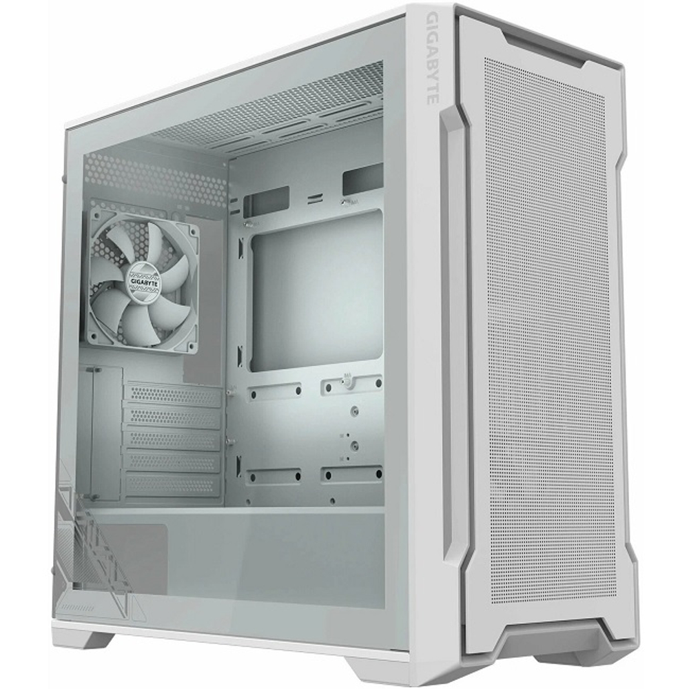 Корпус Mini-Tower GIGABYTE C102 Glass ICE TG, Micro-ATX, белый (GB-C102GI)