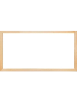 Деревянная рама 55x90 для картин на подрамнике сеч. 40x18