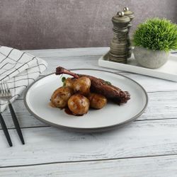 Тарелка d 27 см Evolution Blanc P.L. Proff Cuisine [1]