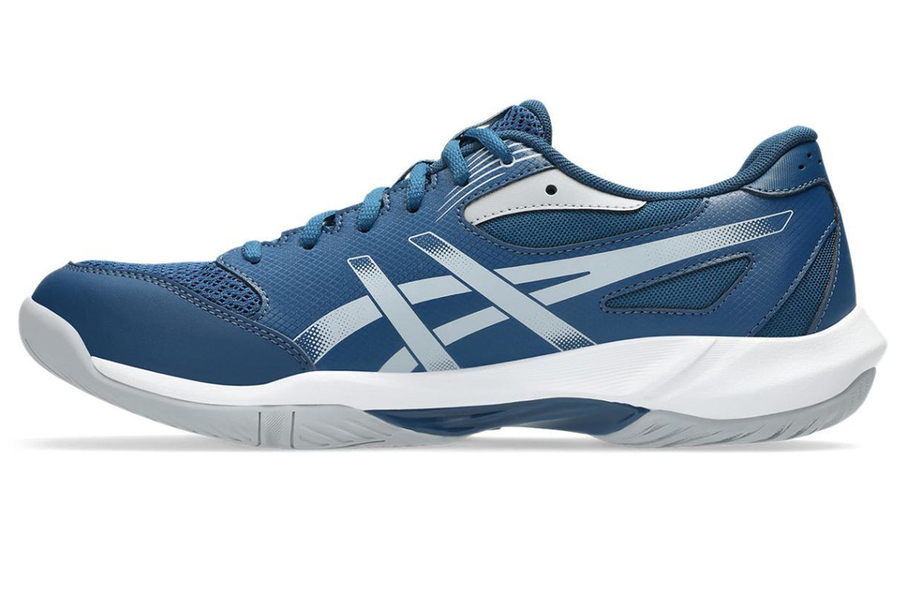 Мужские кроссовки для бадминтона/сквоша Asics Gel-Rocket 12 - mako blue/piedmont grey