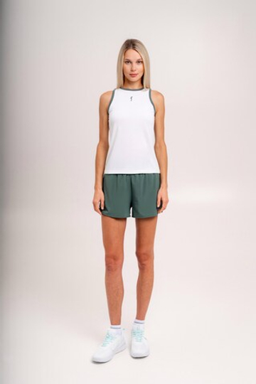 Женский топ RS Performance Tank - Mesh Court White/Court Green (232W004608/011)