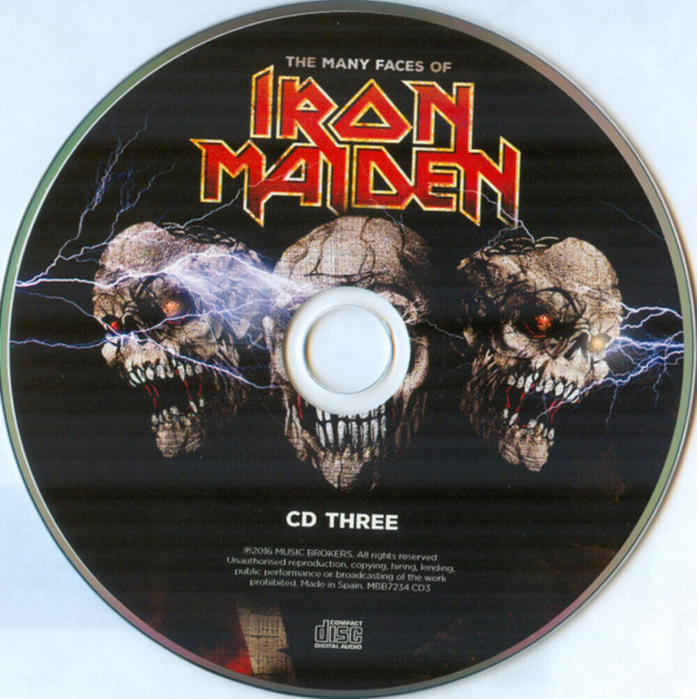 Сборник / The Many Faces Of Iron Maiden — A Journey Through The Inner World Of Iron Maiden (3CD)