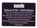 Suede / Suede (Deluxe Edition)(25th Anniversary Edition)(4CD+DVD)