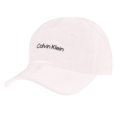 Теннисная кепка Calvin Klein 6 Panel Relaxed Cap - chalk