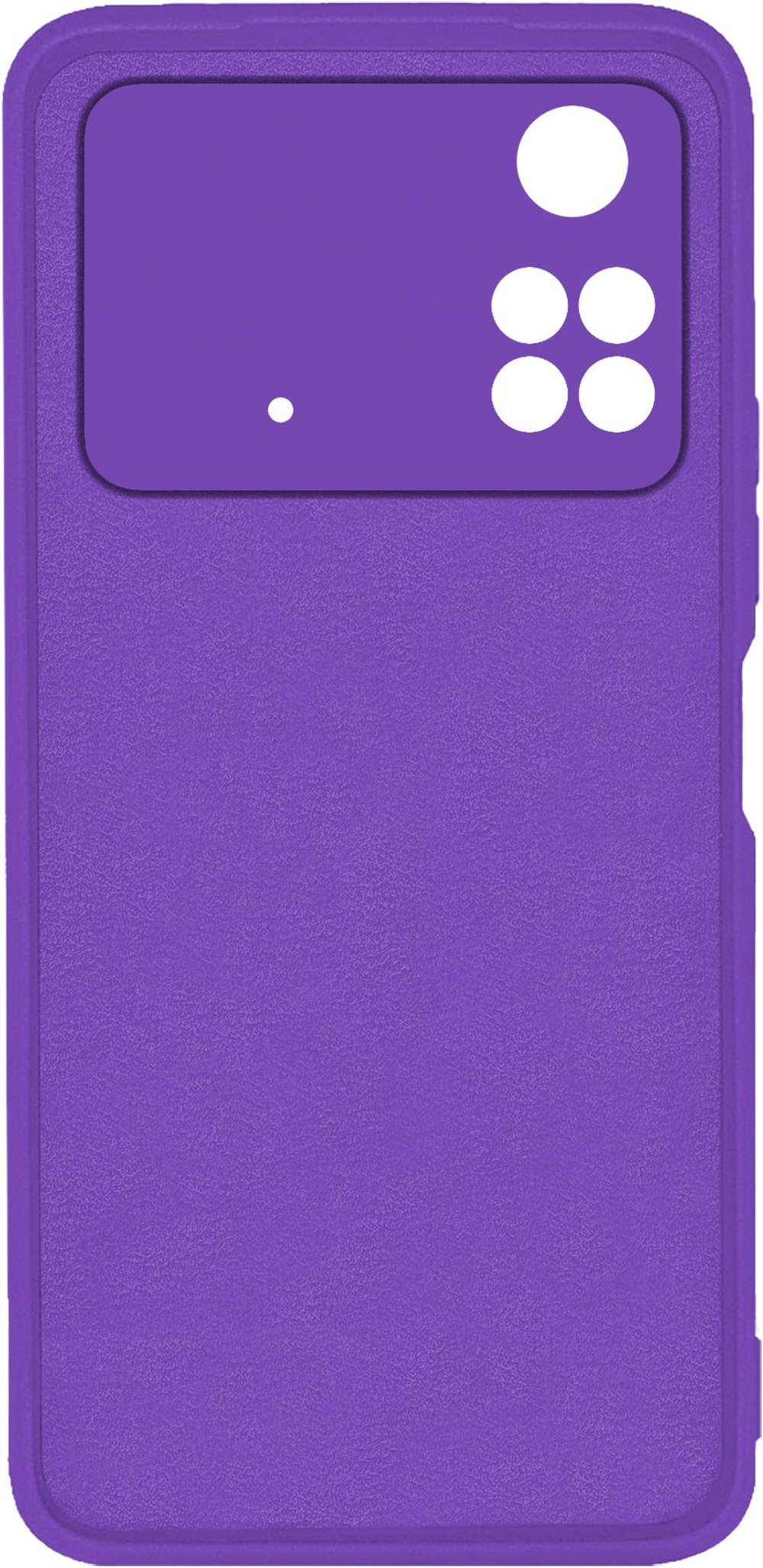 Мягкий Soft Touch чехол из силикона для XIAOMI POCO M4 PRO 4G с бархатной подкладкой