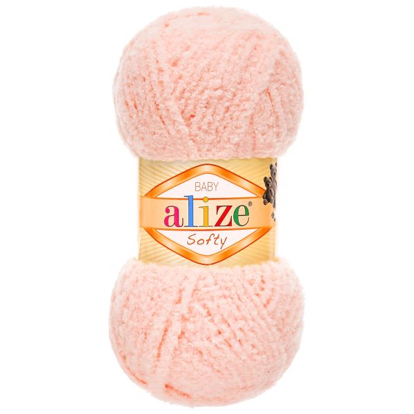 Пряжа Alize (Ализе) Softy / уп.5 мот. по 50 г, 115м, 340 пудра A