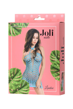 Платье-сетка Joli Lanikai, SM (42-44) (Цвет: голубой)