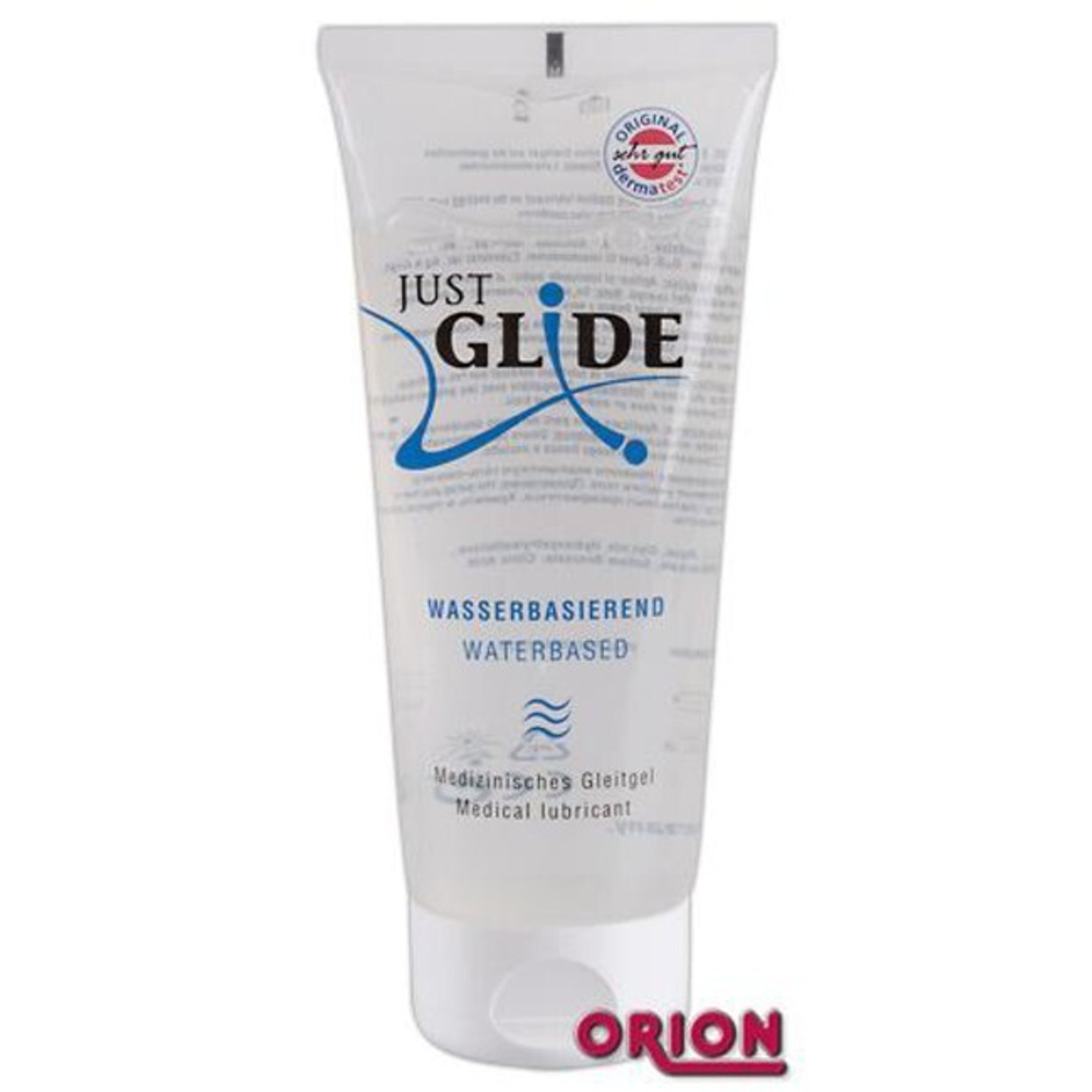 Гель-смазка вагинальная на водной основе "Just Glide Waterbased Medical Lubricant" 200 мл (Цвет: прозрачный)