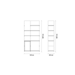 Книжный шкаф (норка) ENZA HOME HAMPTON EH59245