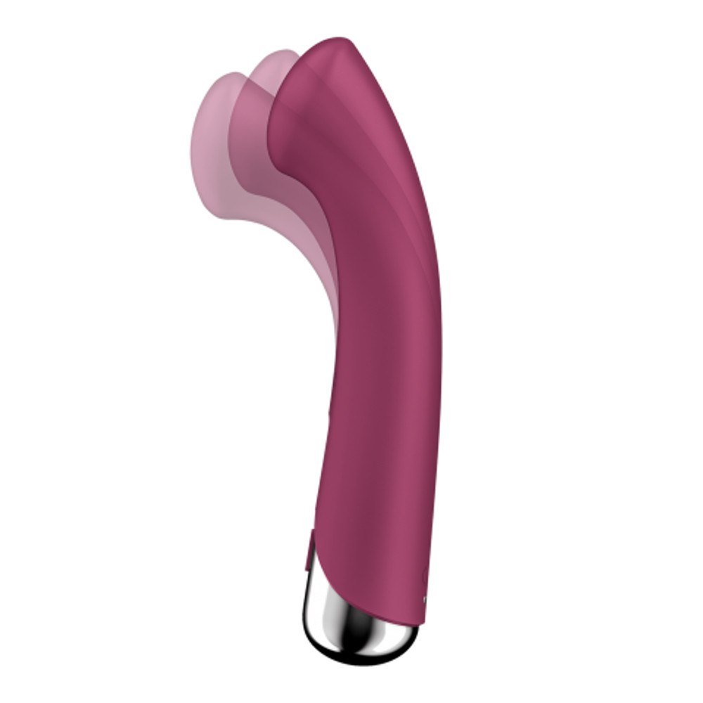 Вибратор для точки G с ротацией Satisfyer Spinning G-Spot 1 красный