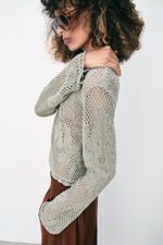 АЖУРНЫЙ СВИТЕР — ZARA